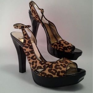 Guess Brown Leopard Sandal,  Beautiful versatile shoe